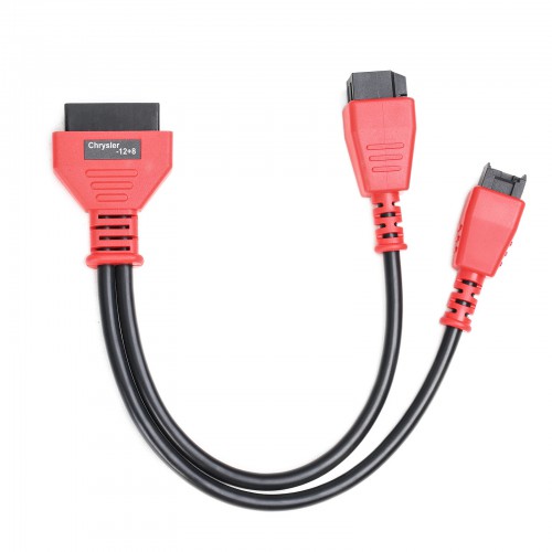 [US/EU/UK Ship] FCA 12+8 Universal Adapter Cable Adapter for LAUNCH X431 X431 V, X431 V+, PRO3S+, PRO3 ACE