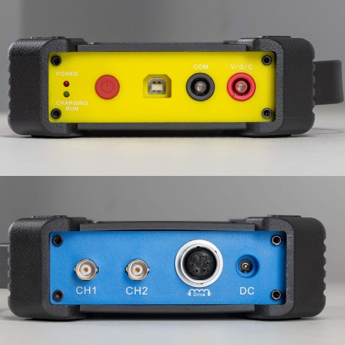 Launch X-431 Sensorbox S2-2 DC USB Oscilloscope 2 Channels Handheld Sensor Simulator and Tester for X431 PAD V, PAD VII