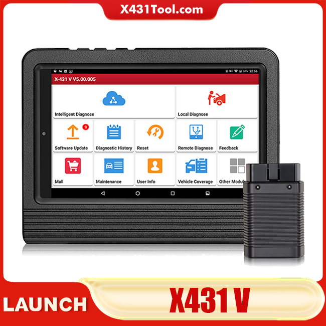 Original Launch X431 V 8 Inch Tablet WiFi/ Bluetooth Full System Diagnostic Tool
