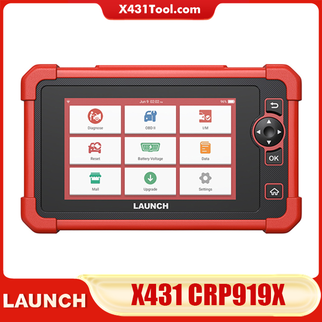 Launch X431 CRP919X OBD2 All System Diagnostic Tool with 31 Service 2024 Bi-Directional Scan Tool Added TPMS & BST360, ECU Coding, CAN FD/DoIP