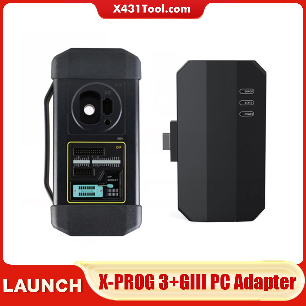 Launch X-PROG3 GIII PC Adapter with X431 GIII X-PROG 3 Advanced Immobilizer & Key Programmer