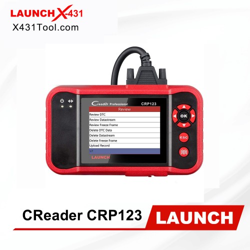 Launch CRP123 4 System Automotive Diagnostic Tool for Engine/ ABS/ SRS/ Transmission Same as Creader VII+