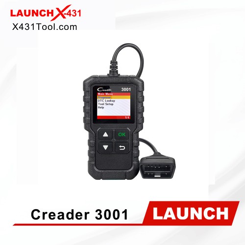 Launch Creader CR3001 Full OBD2 Scanner Engine Code Reader Same as Launch Creader 319