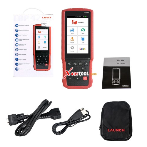 Original LAUNCH CRP429 Full System Diagnostic Tool with All System Diagnoses and Service Functions (Advanced Version of CRP Touch Pro)