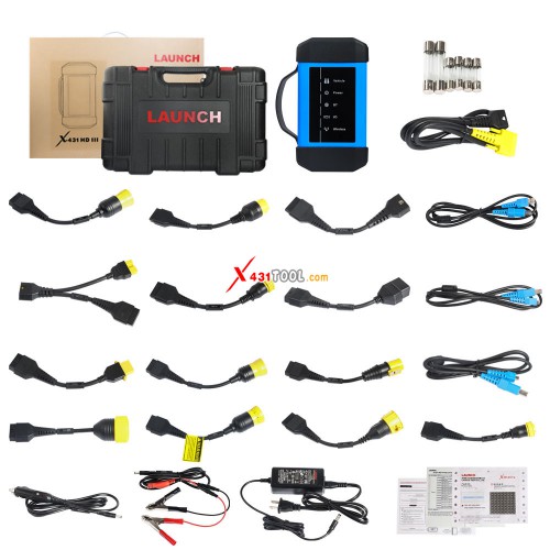 [Clearance Sale][Ship from US/UK/EU] Launch X431 HD III Heavy Duty Module Truck Diagnostic Tool Works with Launch 431 V+/ X431 PRO3/ X431 PAD3