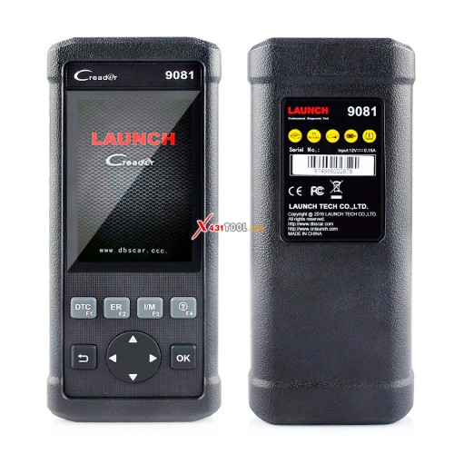 Original Launch CReader 9081 CR9081 Full System Scan Tool with 11 Reset Functions Support OBD/ ABS/ Oil/ EPB/ BMS/ SAS/ DPF