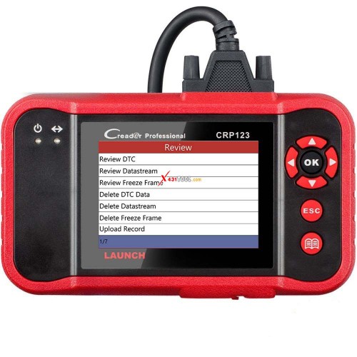 [Ship from US] Launch CRP123 4 System Automotive Diagnostic Tool for Engine/ ABS/ SRS/ Transmission Same as Creader VII+