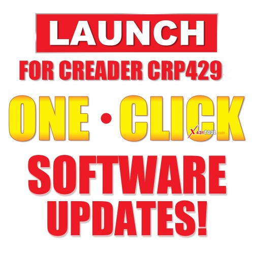 Original Launch Creader CRP429 Full System One Year Update Service