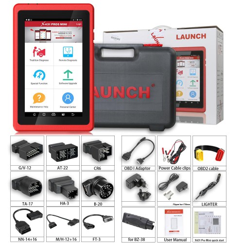 Original Launch X431 Pros Mini Full System Auto Diagnostic Tool X-431 Pros Mini With 2 Years Free Update