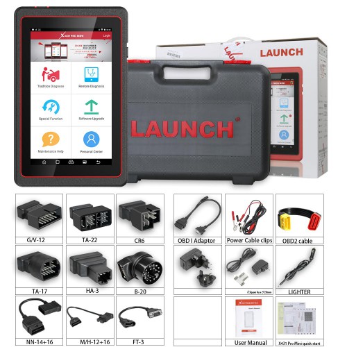 [Clearance Sale][Ship from US/UK/EU] Original Launch X431 Pro Mini Bi-Directional Full System Diagnostic Tool with 2 Years Free Update Online