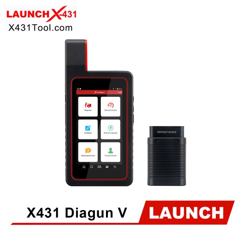 LAUNCH X431 DIAGUN V Bi-Directional Full System Scan Tool with 2 Years Free Update (Upgrade Ver. of DIAGUN IV)