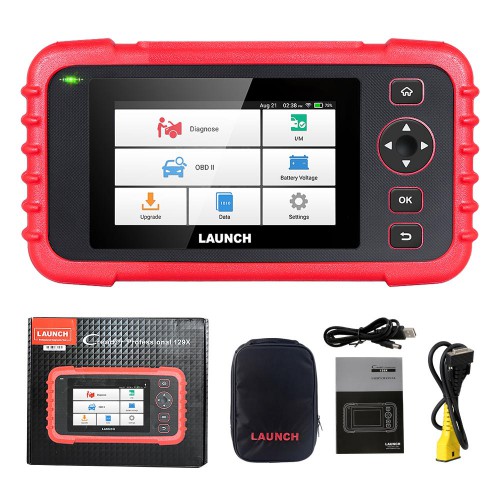 LAUNCH CRP123X 4 System Automotive OBD2 Scanner for Car Check Engine/ SAS/ Throttle Reset/ ABS/ SRS with AutoVIN Service