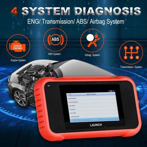 LAUNCH CRP129E OBD2 Scanner 4 System Diagnostic Tool with Oil