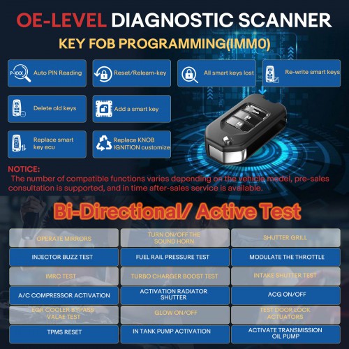 LAUNCH X431 PRO3S+ V5.0 Bi-Directional Diagnostic Tool, OE-Level Full System Bluetooth Scanner for Topology Mapping, ECU Coding, AutoAuth FCA SGW