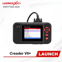 Original Launch Creader VII+ 4 System Full EOBD OBD2 Scanner for ABS SRS Transmission and Engine Same as Creader CRP123