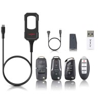 Launch X431 IMMO Key Programmer Remote Maker for Remote & Chip Generation with Super Chip and 4 Sets of Smart Keys