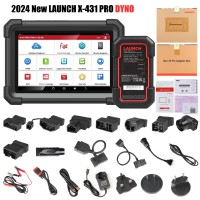 Launch X431 PRO Dyno Car Diagnostic Tool Full System Scanner Bidirectional Coding Supports CAN FD/DoIP/FCA SGW