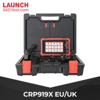[EU/UK Version] Launch X431 CRP919X OBD2 Scanner with 31 Service ECU Coding Bidirectional Scan Tool, 31+Reset, CAN FD/DoIP, FCA Autoauth, 100+ Brands