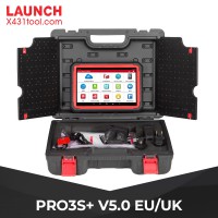 [EU&UK Version] LaunchX431 PRO3S+ V5.0 Bi-Directional Scan Tool, 37+ Reset Service, OE-Level Full System Bluetooth Diagnostic Scanner, ECU Coding