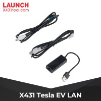 Launch X431 Tesla EV LAN Network Port Diagnostic interface Coniguratio Connector (to Enable Tesla Service Mode)
