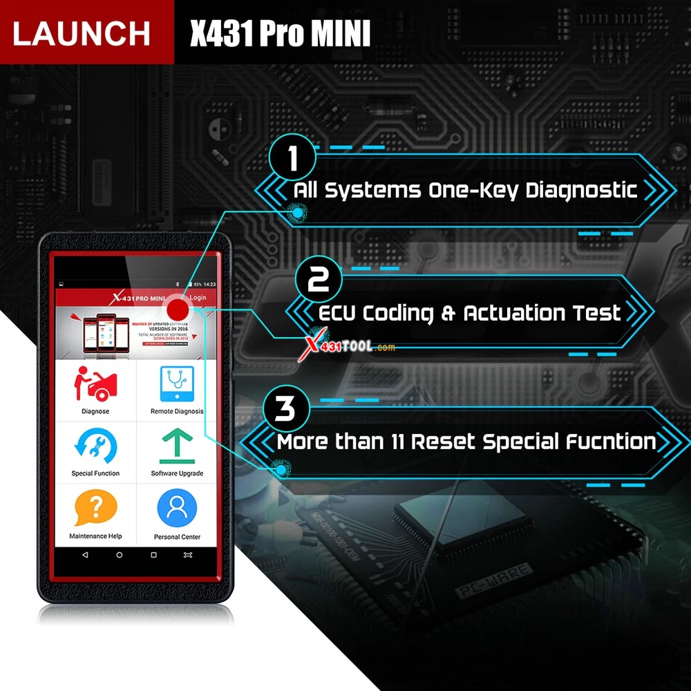 Original Launch X431 Pro Mini