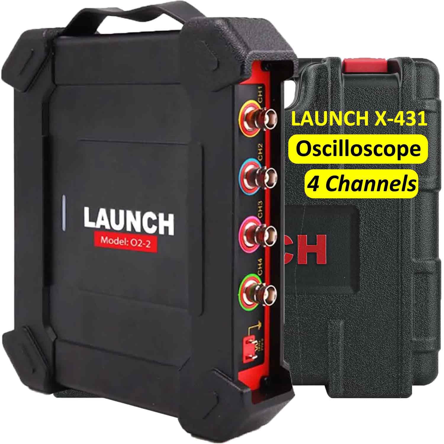 Launch X431 O2-2 Scopebox Oscilloscope (4 Channels) analyze data Solving  Complex Electrical Faults for Launch X431 PAD 5 PAD 7 - OBDCARSTORE
