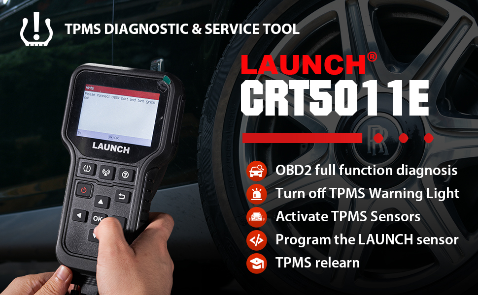 LAUNCH CRT5011E Newest TPMS Relearn Tool