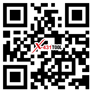 Scan x431tool.com QR code to order anywhere and anytime by mobile phone